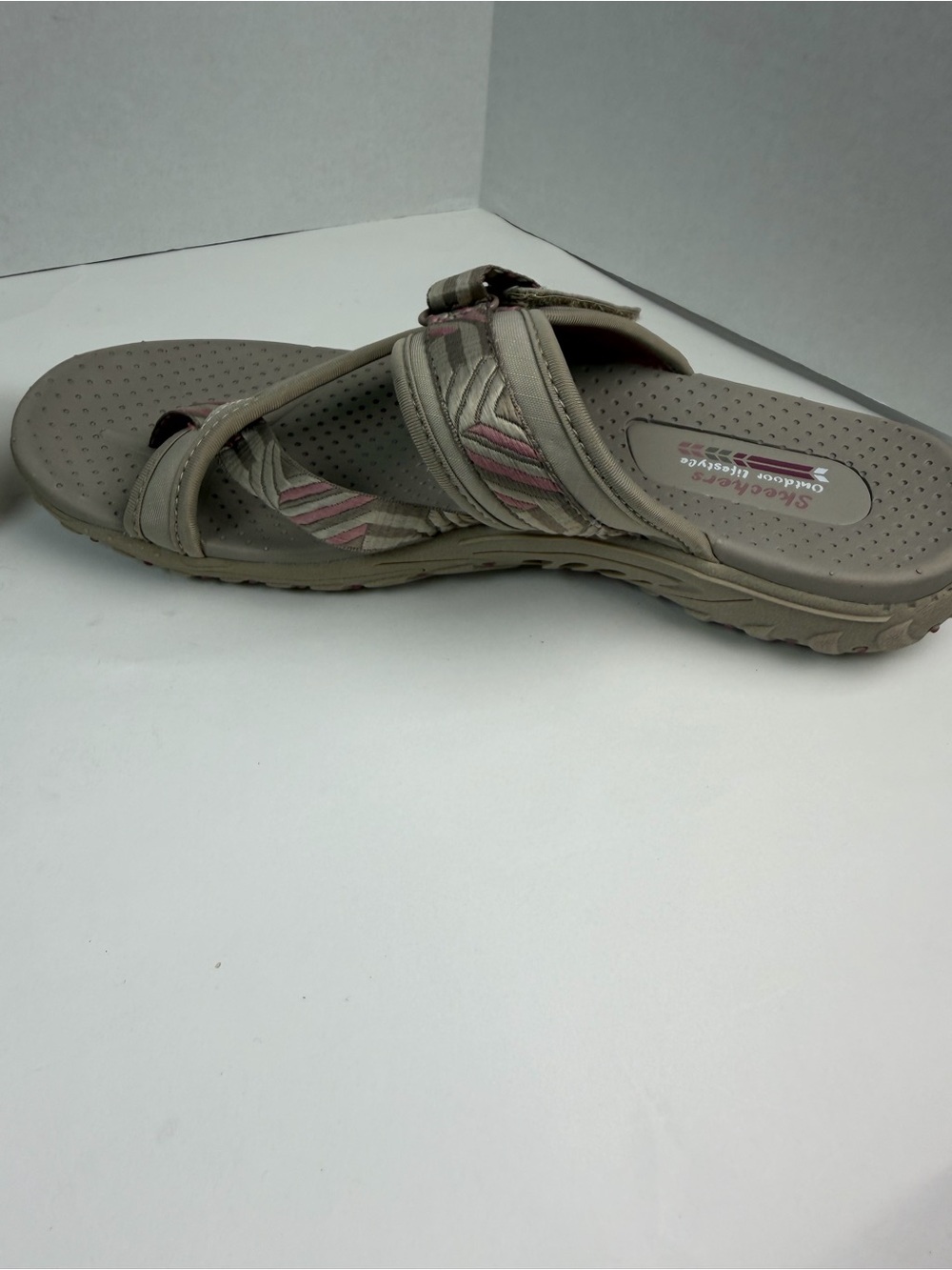 Skechers Women's Tan Reggae Strap Thong Sandals Size 10 Outdoor Lifestyle - Picture 8 of 11